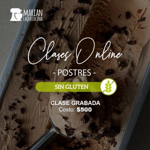 Postres Sin Gluten - Clase Grabada