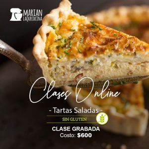 Tartas Saladas - Clase Grabada