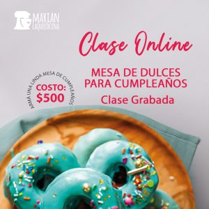 Mesa de Dulces para Cumpleaños - Clase Grabada