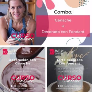COMBO: Ganache + Decorado con Fondant